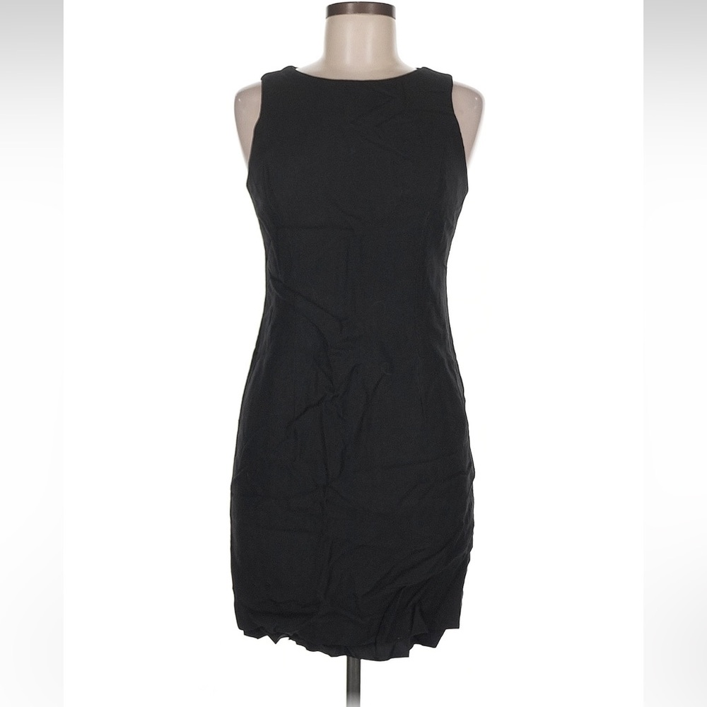 Carlisle Sleeveless Black Midi Sheath Dress